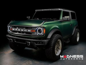 Ford Bronco Head Lights - Oculus Bi-LED Projector - Oracle - White